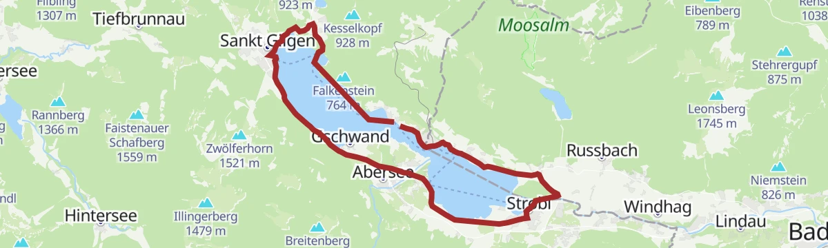 Route map: Die Aussichtsreiche Tour